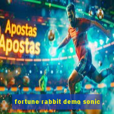 fortune rabbit demo sonic