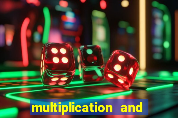 multiplication and division bingo