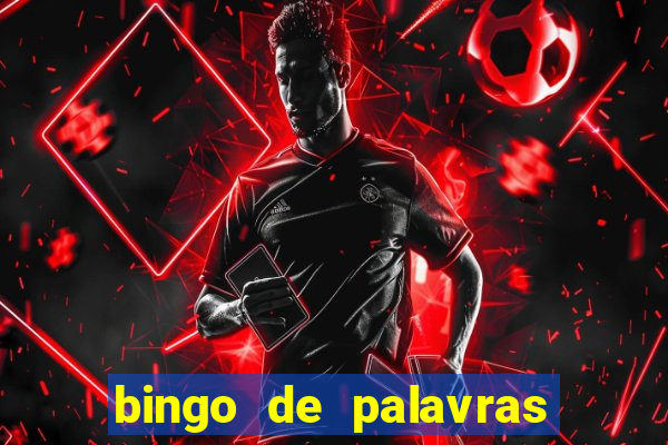 bingo de palavras cha de bebe