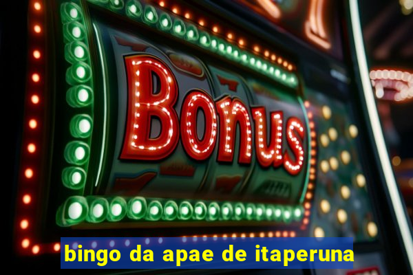 bingo da apae de itaperuna