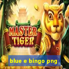 blue e bingo png