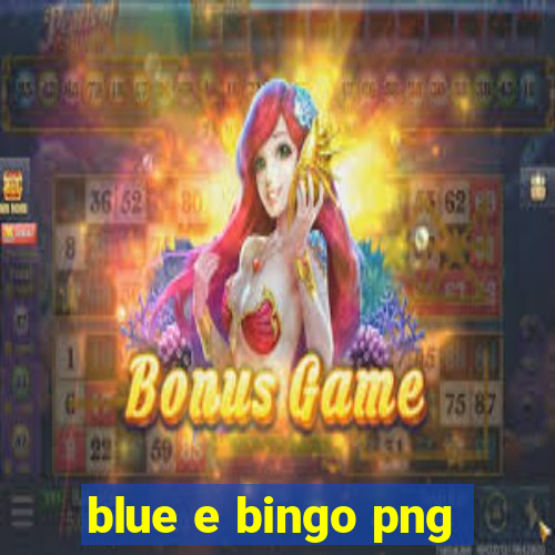 blue e bingo png