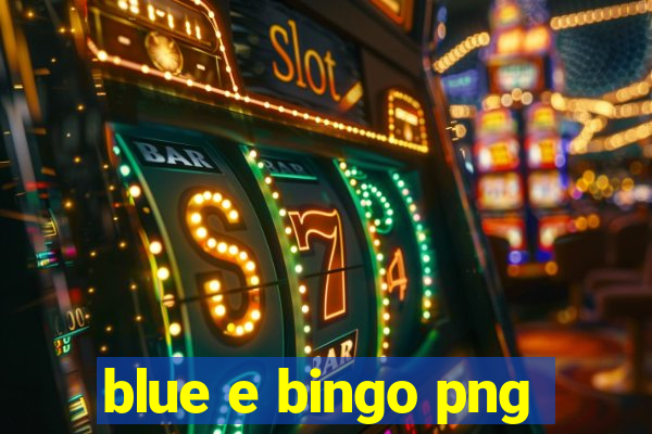 blue e bingo png