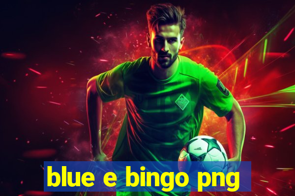 blue e bingo png